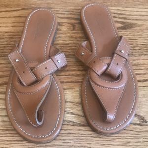 Loro Piana leather slippers